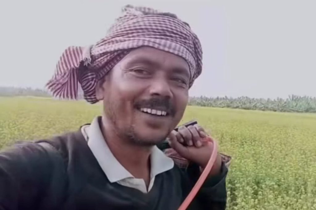 young farmer's son