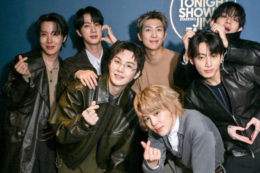 BTS Chart Globally