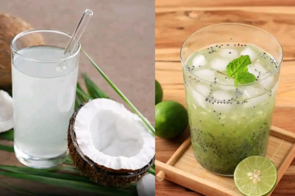 cold summer drinks