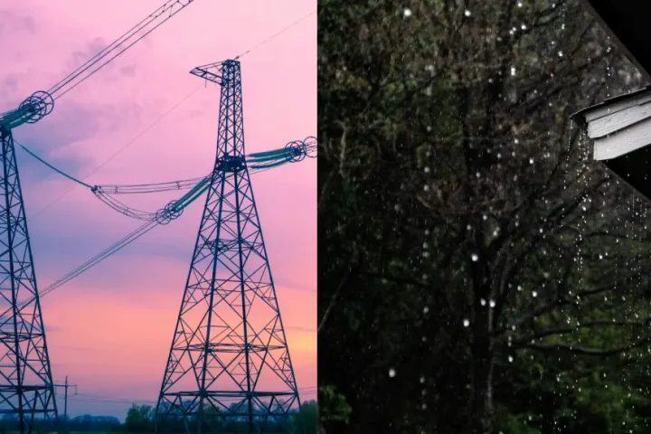 Electricity Emergency in Bangladesh During Rain