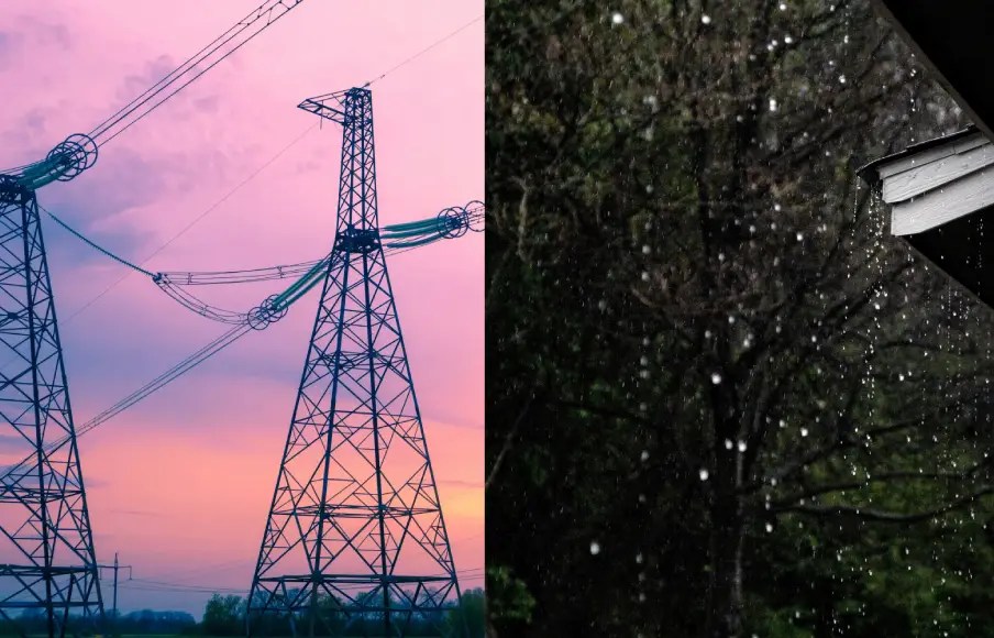 Electricity Emergency in Bangladesh During Rain