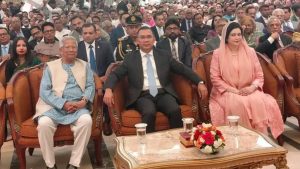 Tarique Rahman ceremonial welcome