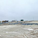 sand extraction in Padma