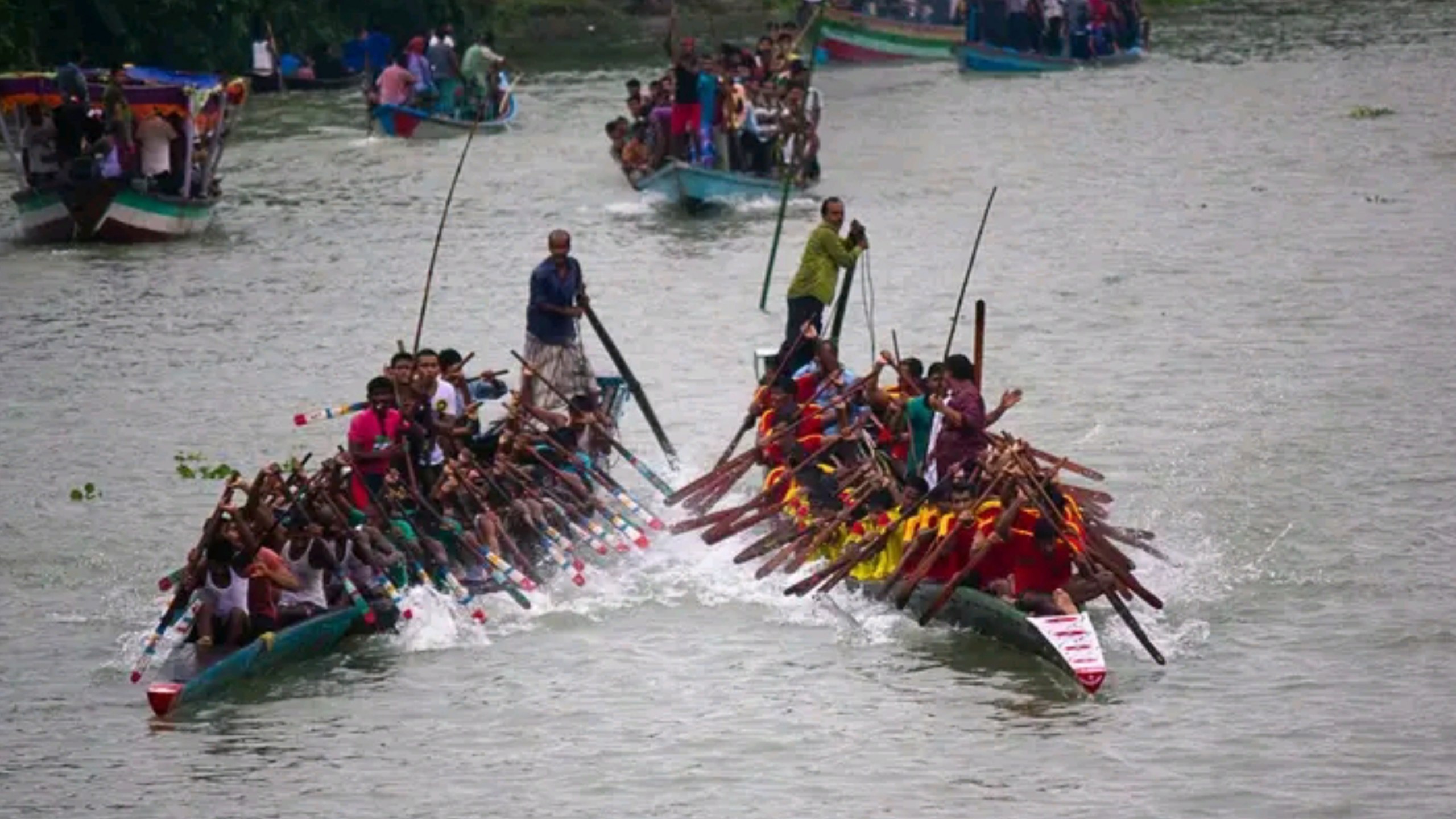 Kishoreganj haor boat race
