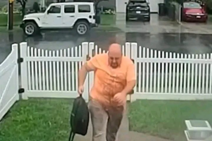 Staten Island lightning strike