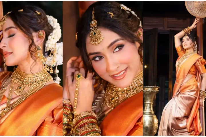 Mehazabien Chowdhury's Kalyani Bridal Look