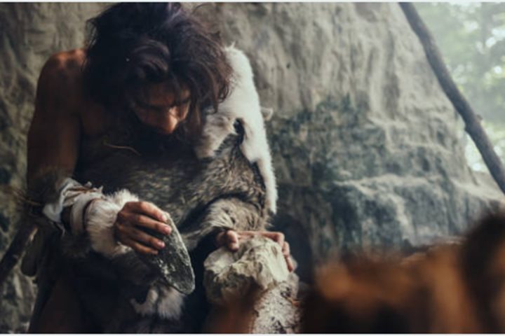 Ancient Cave Man