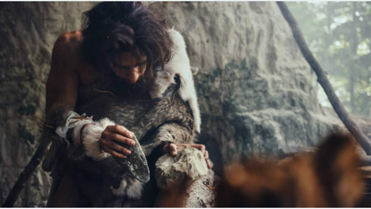 Ancient Cave Man