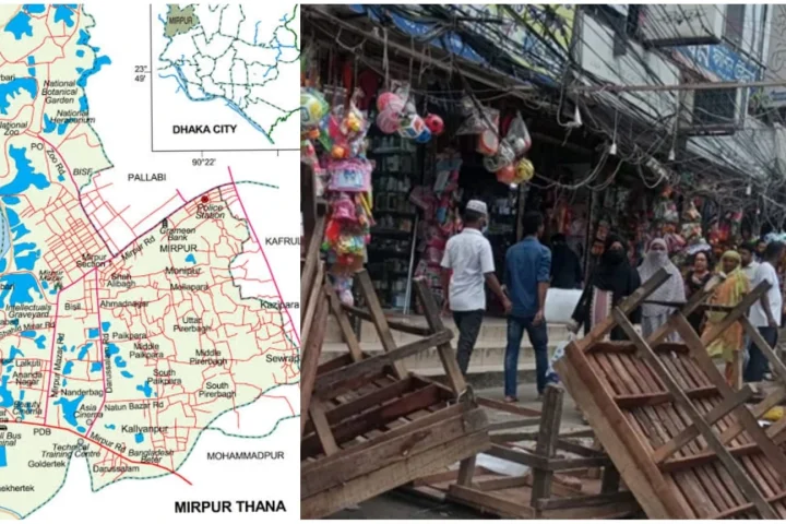 Mirpur Drive Clears 2,000 Illegal Shops