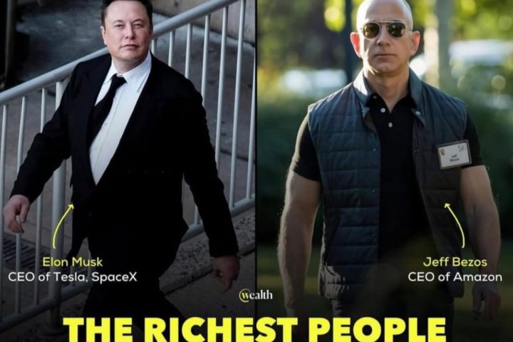 Elon Musk and Jeff Bezos