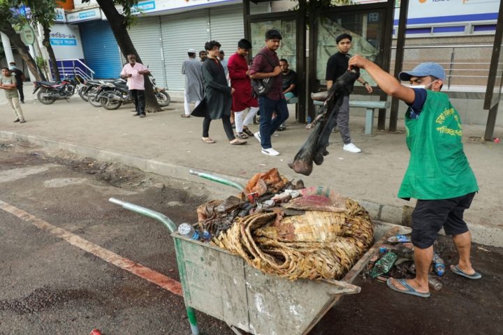 Cleanup for Eid Animal Waste