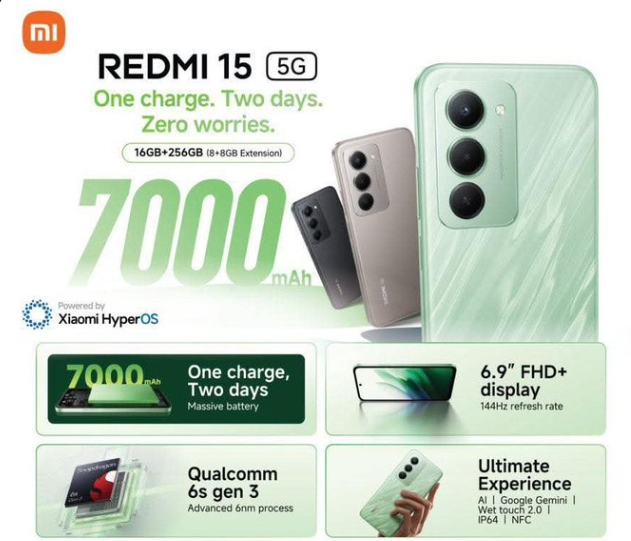 Redmi 15 5G