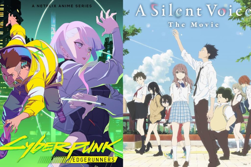Cyberpunk Edgerunners and A Silent Voice