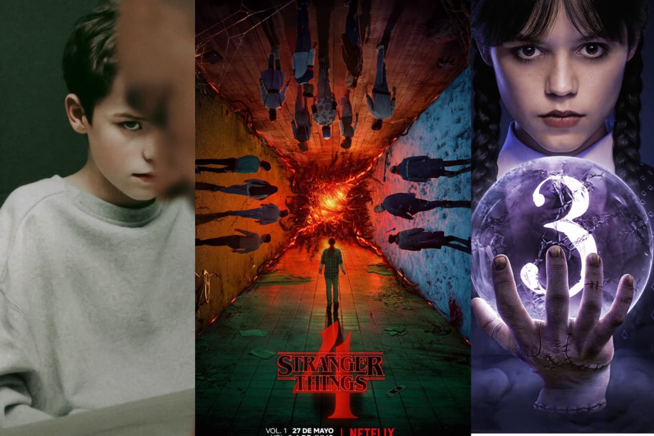 Wednesday,Stranger Things 4 and Adolescence series