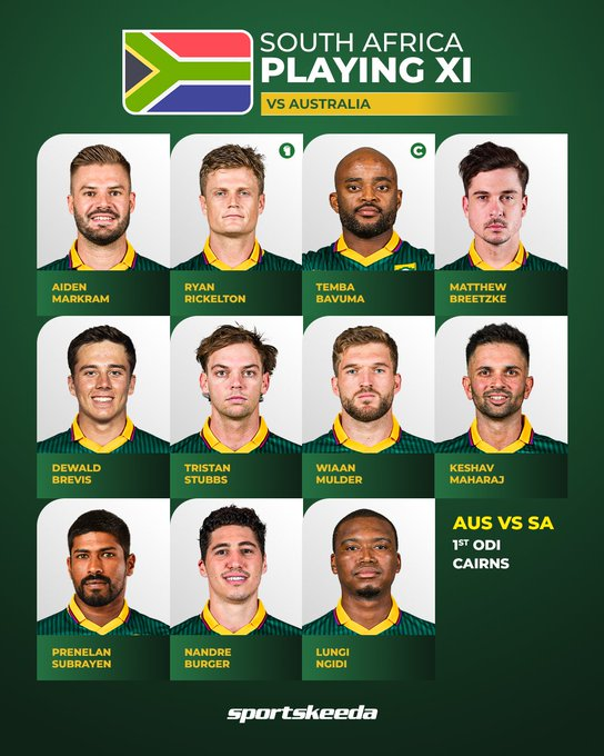South Africa ODI Squad