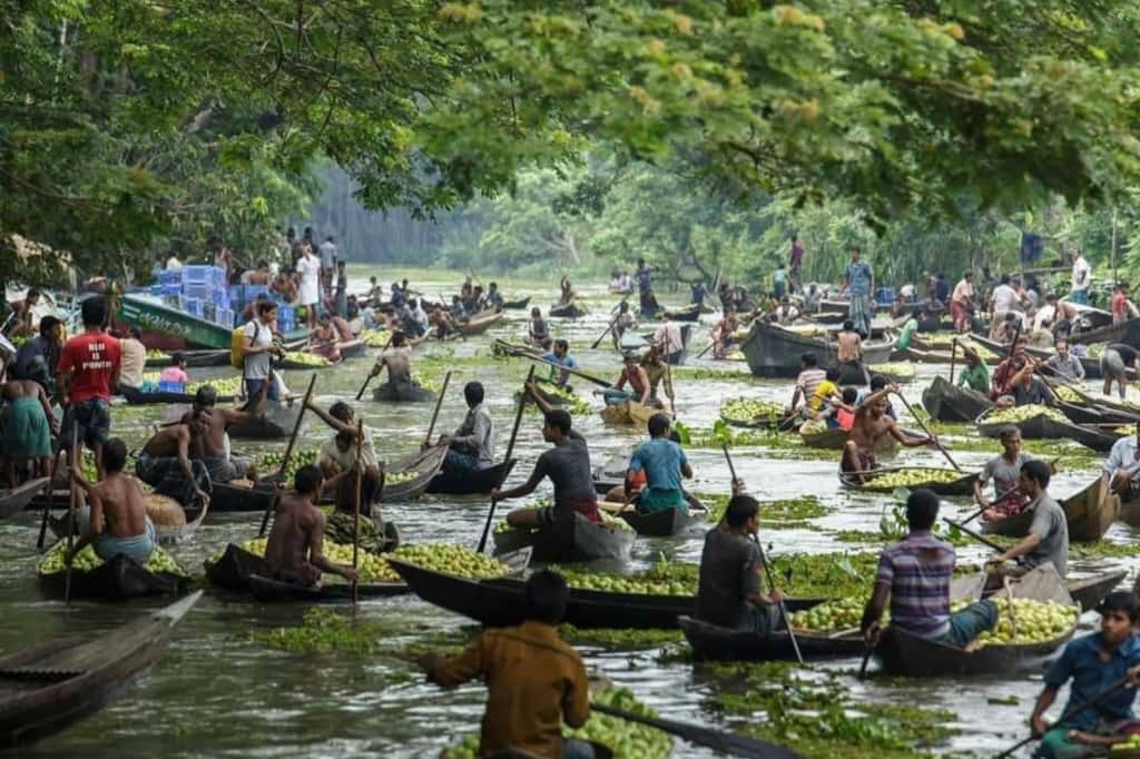 Floating Markets of Barisal