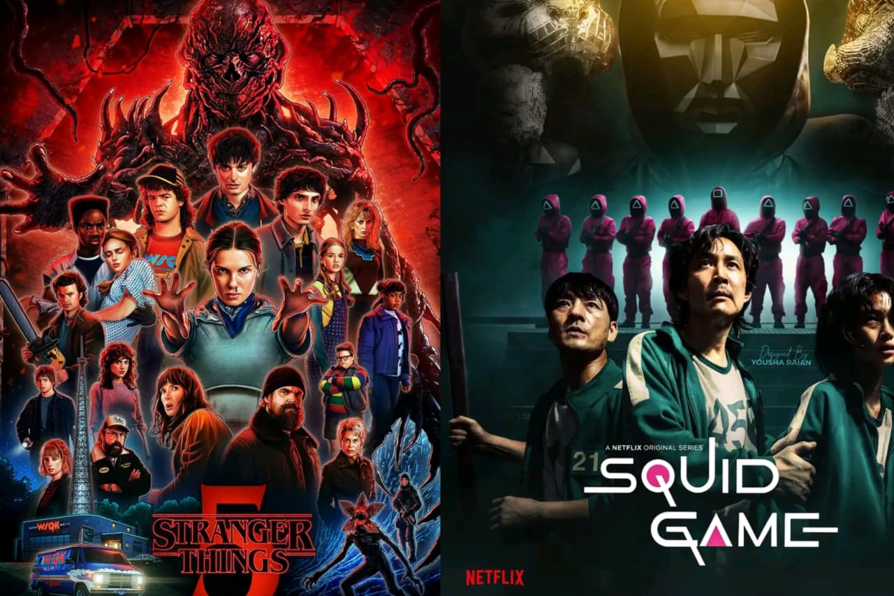 Squid Game & Stranger Things