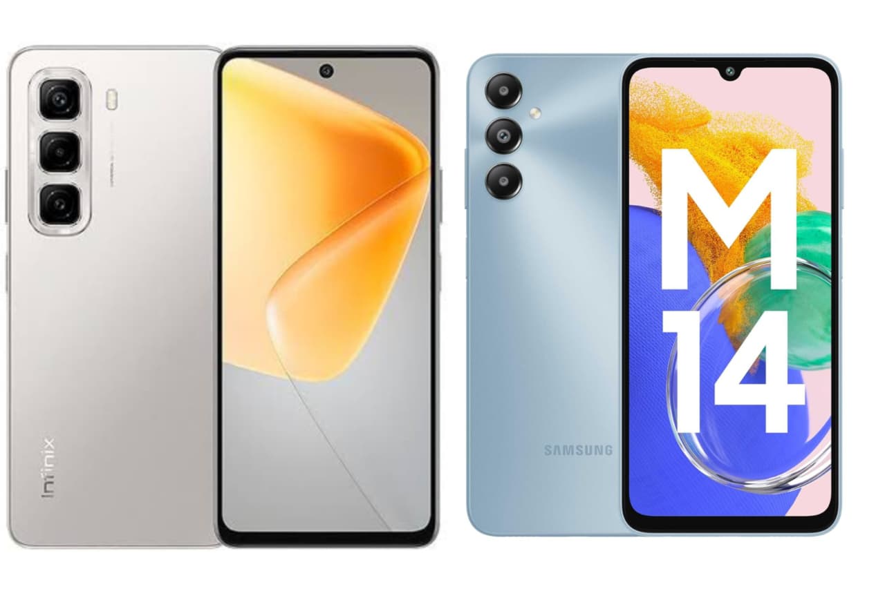 infinix hot 50 Pro & Samsung Galaxy M14 4G