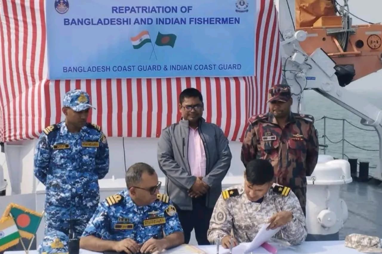 India-Bangladesh fishermen repatriation