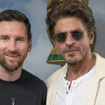 Messi and Shah Rukh Khan