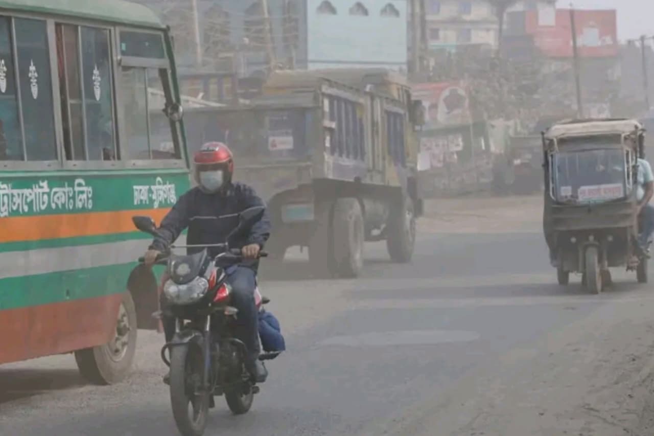 Dhaka air pollution