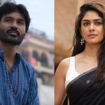 Mrunal Thakur and Dhanush