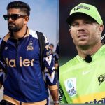 Babar Azam and Warner