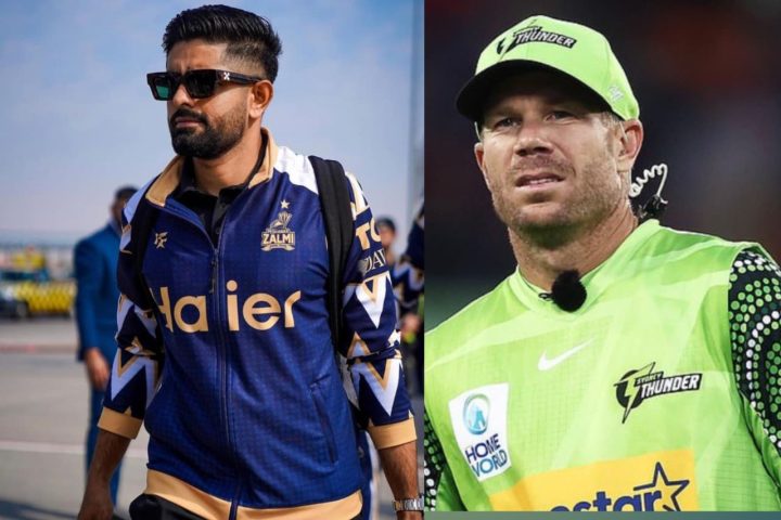 Babar Azam and Warner