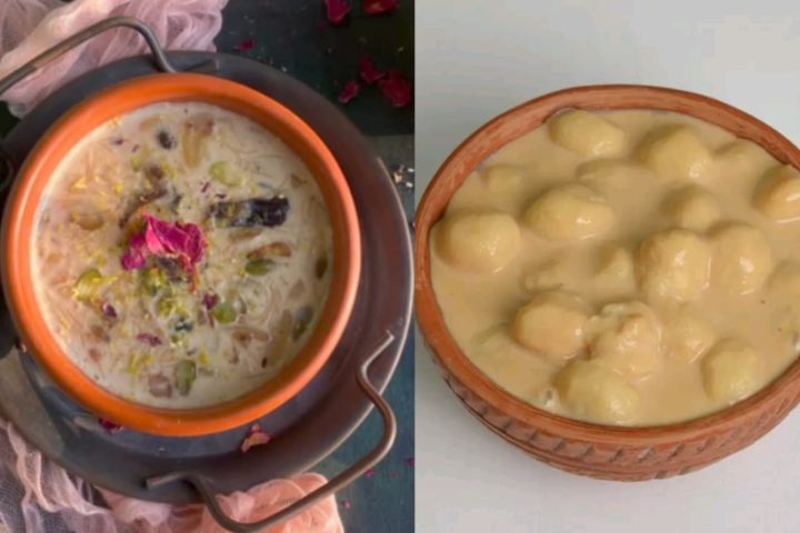 Sheer Khurma and Rosomonjuri